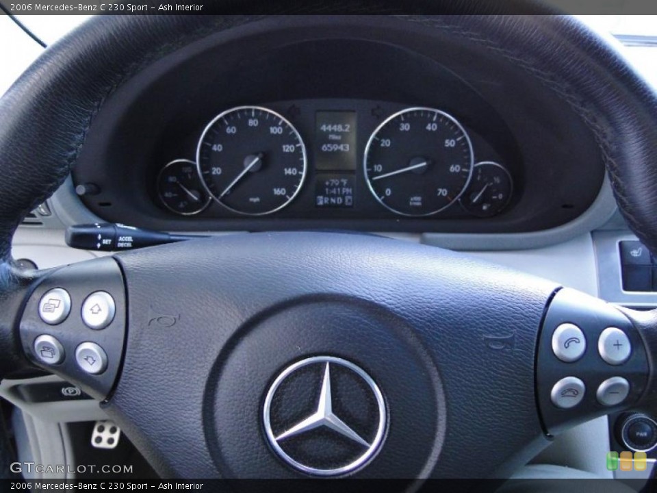 Ash Interior Steering Wheel for the 2006 Mercedes-Benz C 230 Sport #48949357