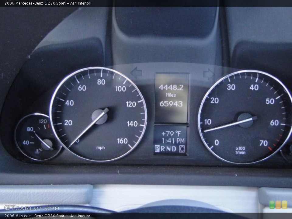 Ash Interior Gauges for the 2006 Mercedes-Benz C 230 Sport #48949373