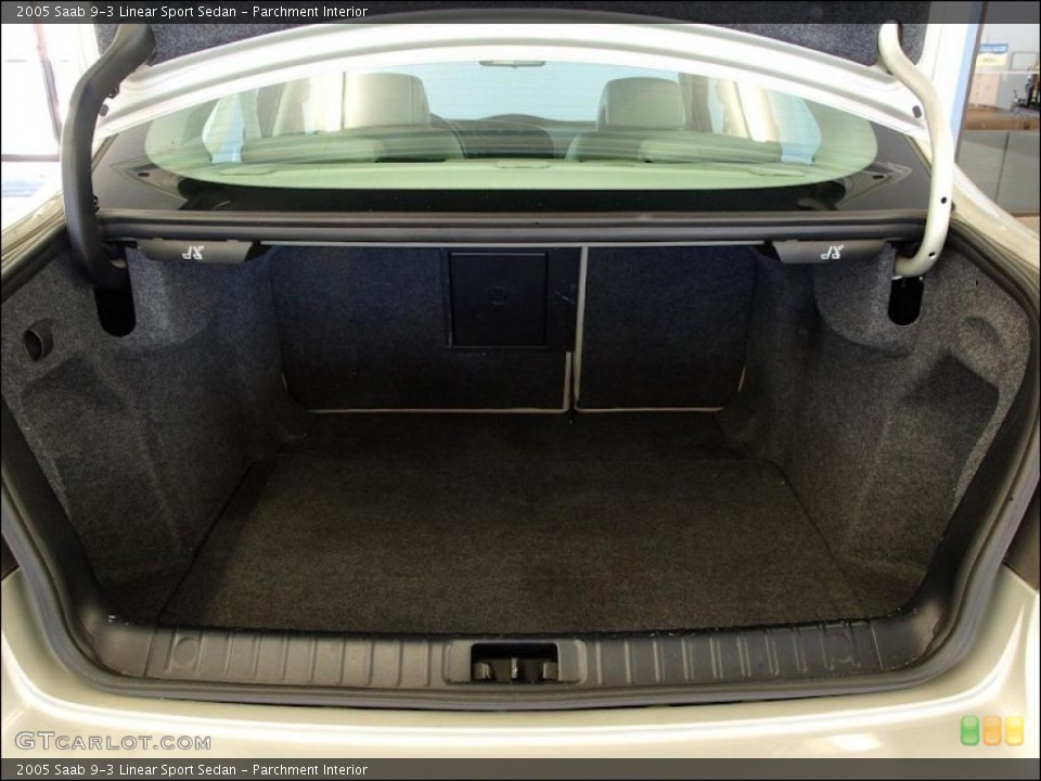 Parchment Interior Trunk for the 2005 Saab 9-3 Linear Sport Sedan #48951151