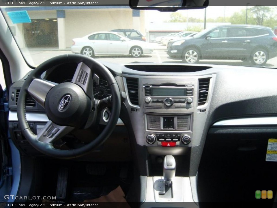 Warm Ivory Interior Dashboard for the 2011 Subaru Legacy 2.5i Premium #48951184