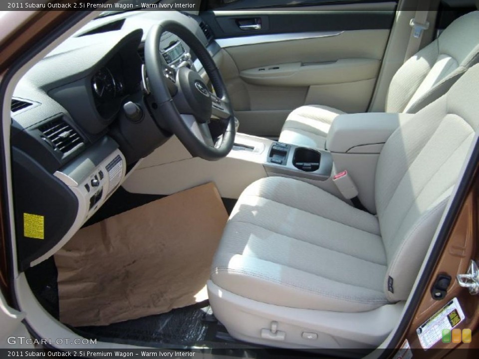 Warm Ivory Interior Photo for the 2011 Subaru Outback 2.5i Premium Wagon #48951220