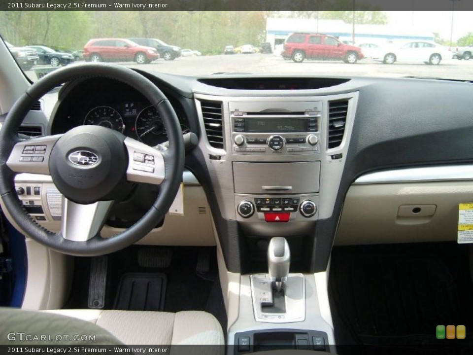 Warm Ivory Interior Dashboard for the 2011 Subaru Legacy 2.5i Premium #48952411