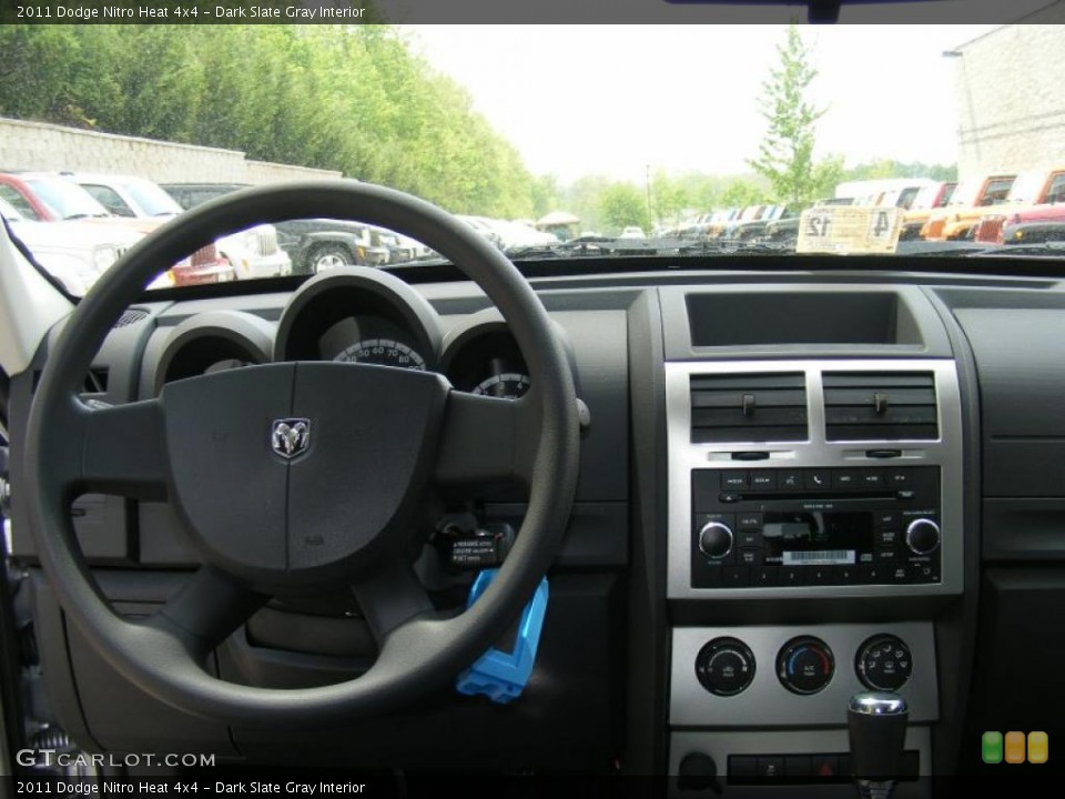 Dark Slate Gray Interior Dashboard for the 2011 Dodge Nitro Heat 4x4 #48953044