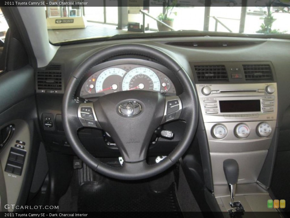 Dark Charcoal Interior Steering Wheel for the 2011 Toyota Camry SE #48953893