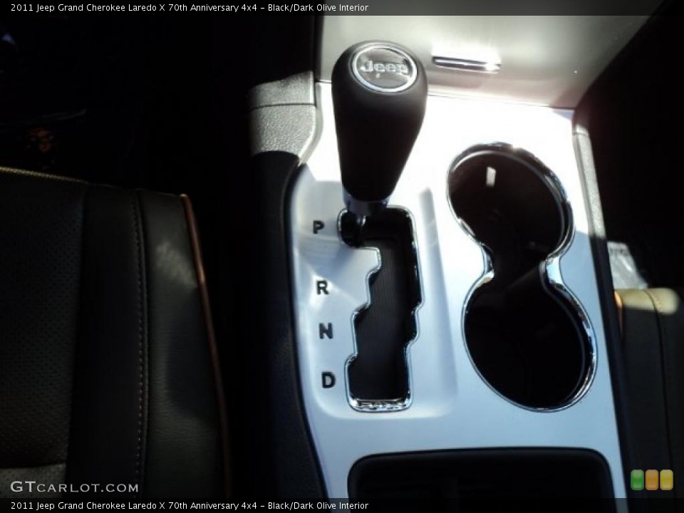 Black/Dark Olive Interior Transmission for the 2011 Jeep Grand Cherokee Laredo X 70th Anniversary 4x4 #48954169