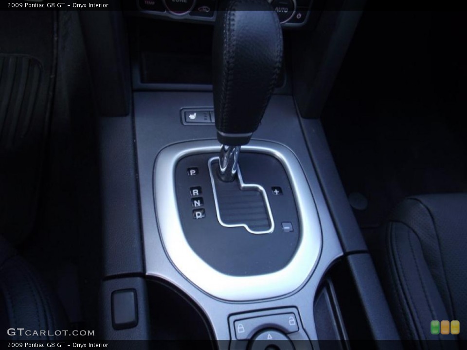 Onyx Interior Transmission for the 2009 Pontiac G8 GT #48954220
