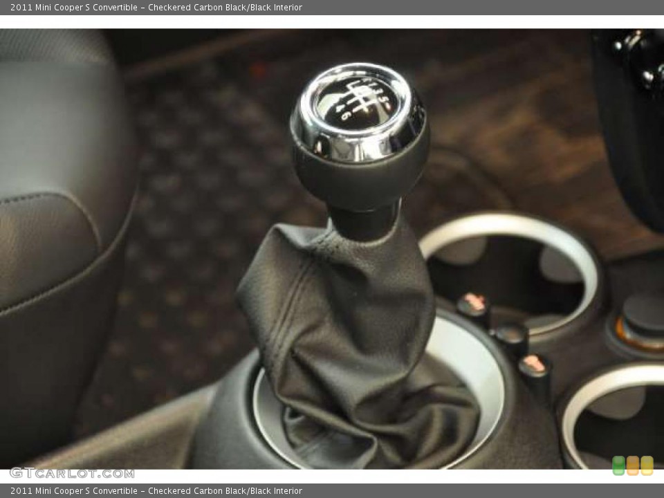 Checkered Carbon Black/Black Interior Transmission for the 2011 Mini Cooper S Convertible #48954307