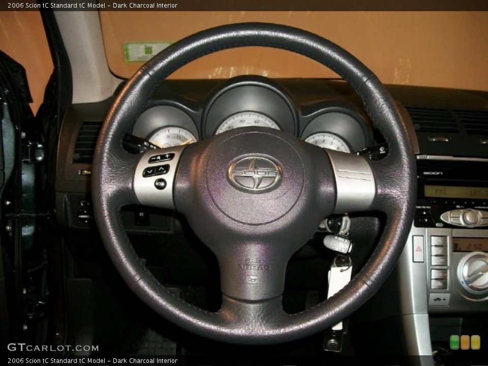 Dark Charcoal Interior Steering Wheel for the 2006 Scion tC  #48960301