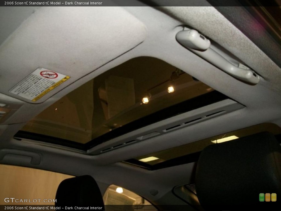 Dark Charcoal Interior Sunroof for the 2006 Scion tC  #48960355