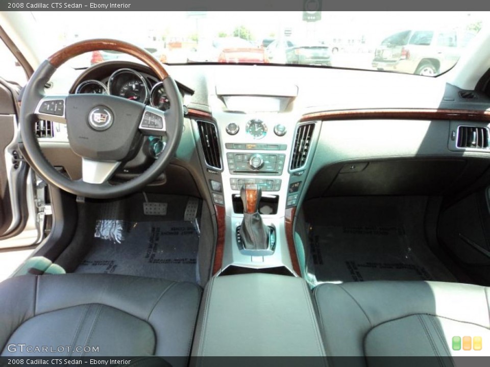Ebony Interior Dashboard for the 2008 Cadillac CTS Sedan #48961231