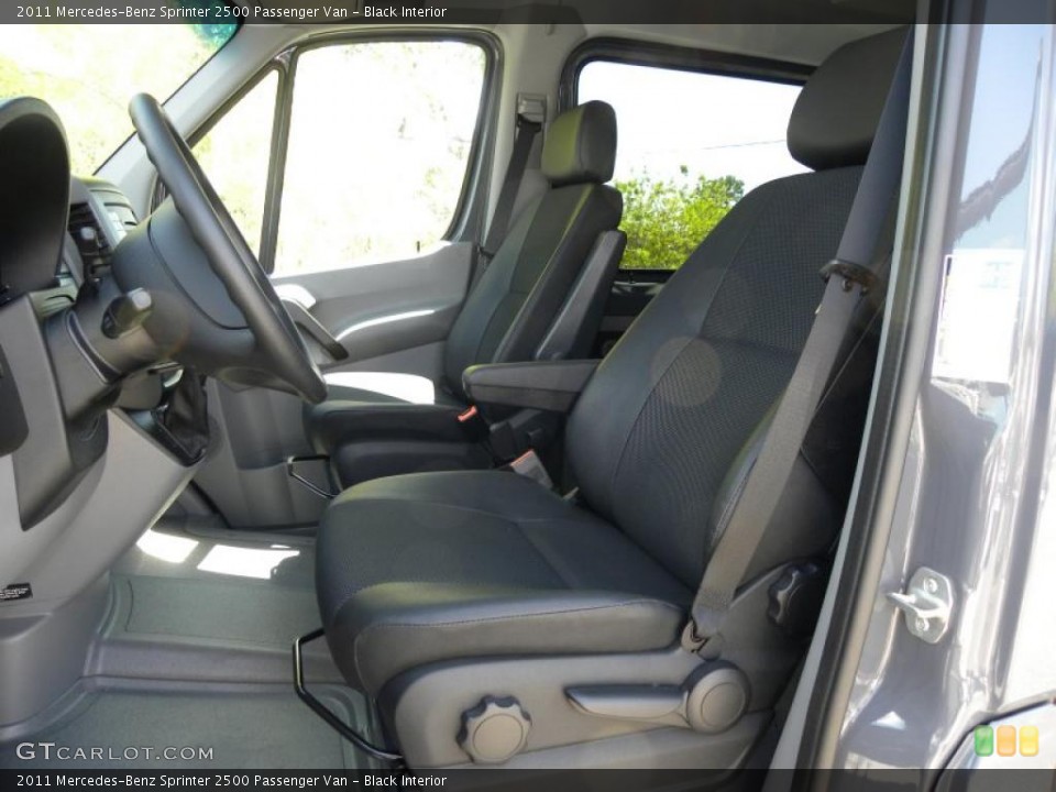 Black Interior Photo for the 2011 Mercedes-Benz Sprinter 2500 Passenger Van #48963989