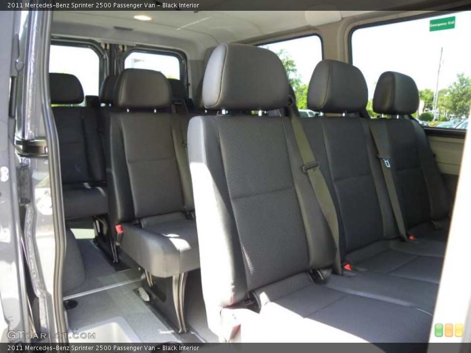 Black Interior Photo for the 2011 Mercedes-Benz Sprinter 2500 Passenger Van #48964058