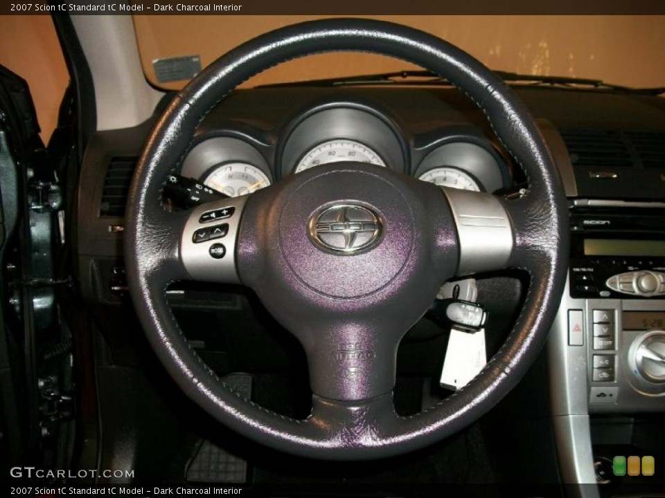 Dark Charcoal Interior Steering Wheel for the 2007 Scion tC  #48964080