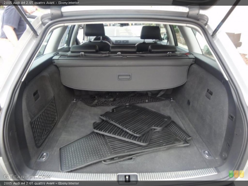 Ebony Interior Trunk for the 2005 Audi A4 2.0T quattro Avant #48964250