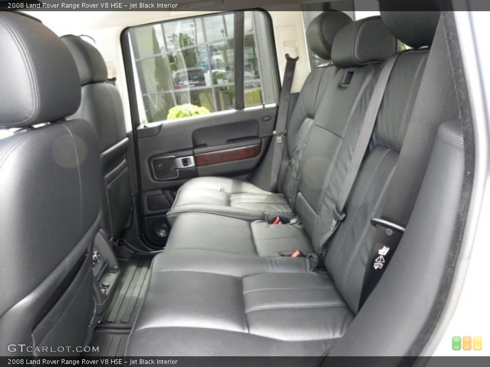 Jet Black Interior Photo for the 2008 Land Rover Range Rover V8 HSE #48965993