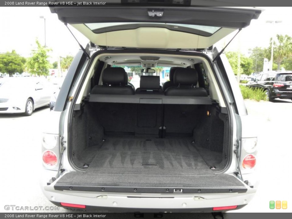 Jet Black Interior Trunk for the 2008 Land Rover Range Rover V8 HSE #48966178