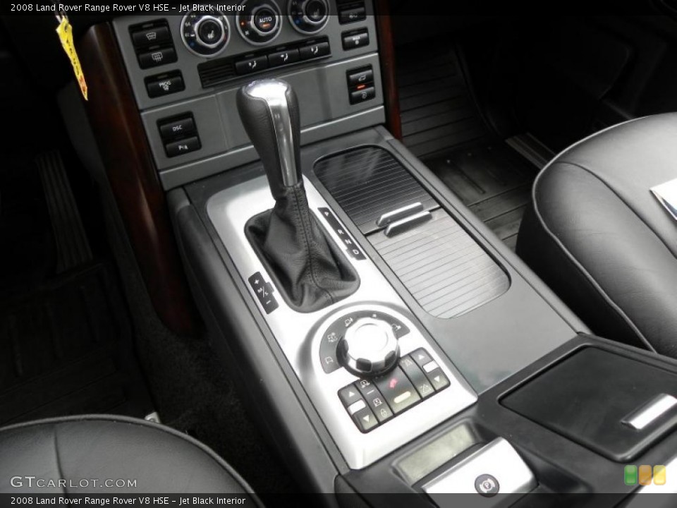 Jet Black Interior Transmission for the 2008 Land Rover Range Rover V8 HSE #48966278
