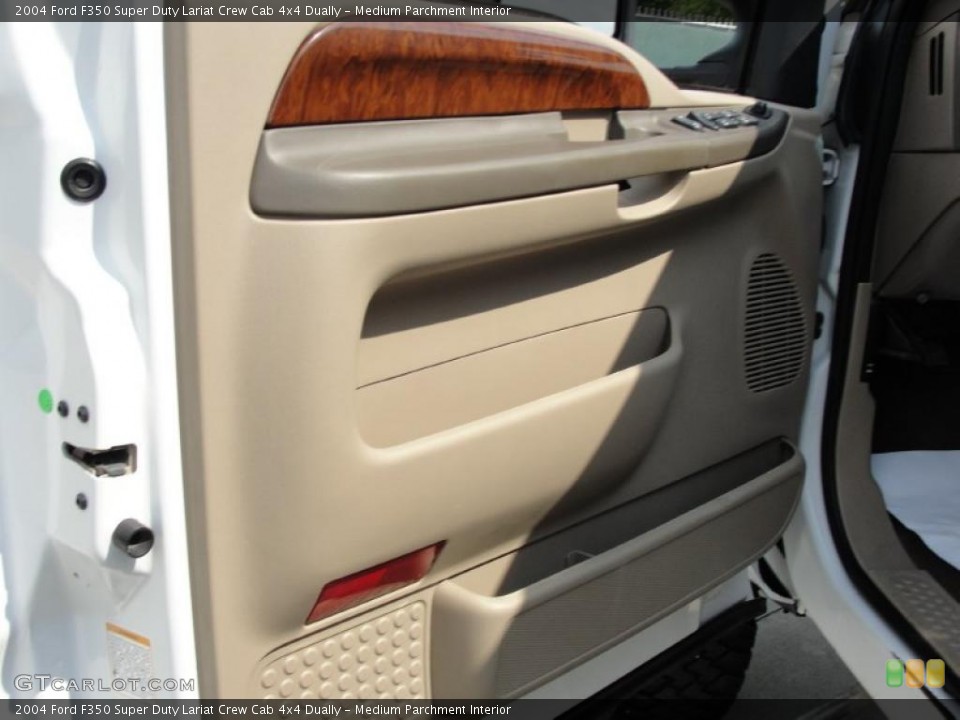 Medium Parchment Interior Door Panel for the 2004 Ford F350 Super Duty Lariat Crew Cab 4x4 Dually #48969950