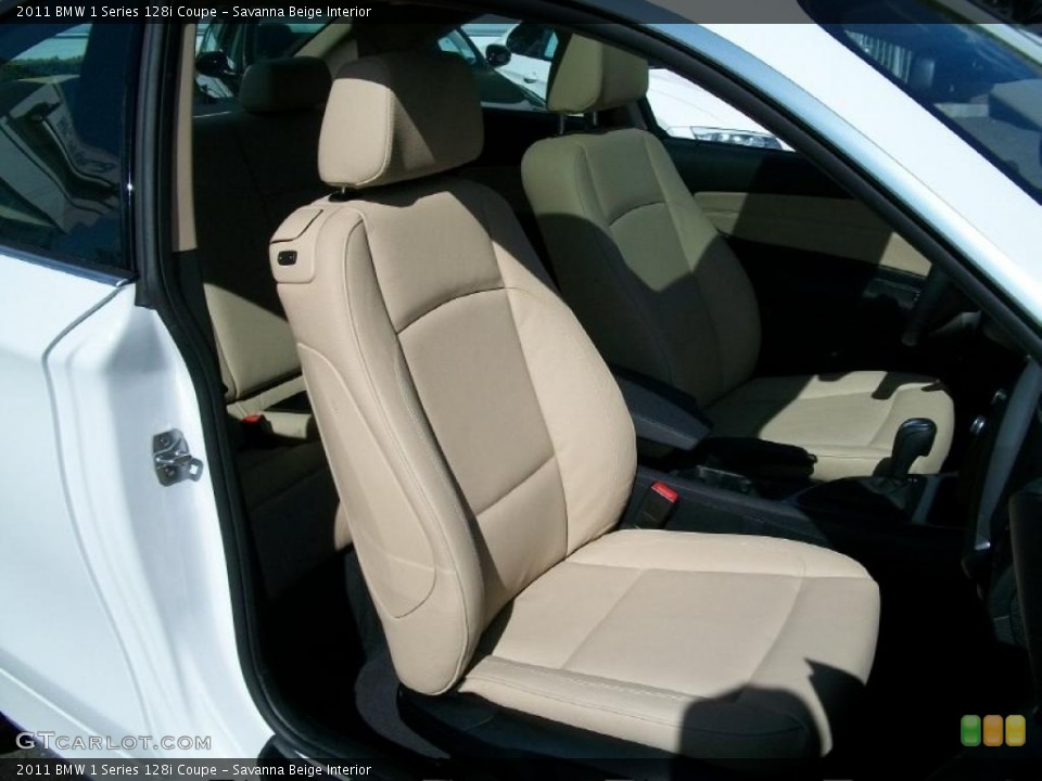 Savanna Beige Interior Photo for the 2011 BMW 1 Series 128i Coupe #48972812