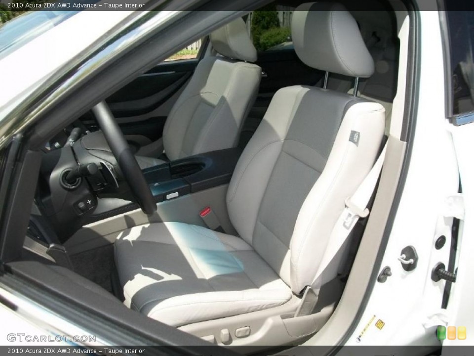 Taupe Interior Photo for the 2010 Acura ZDX AWD Advance #48973064