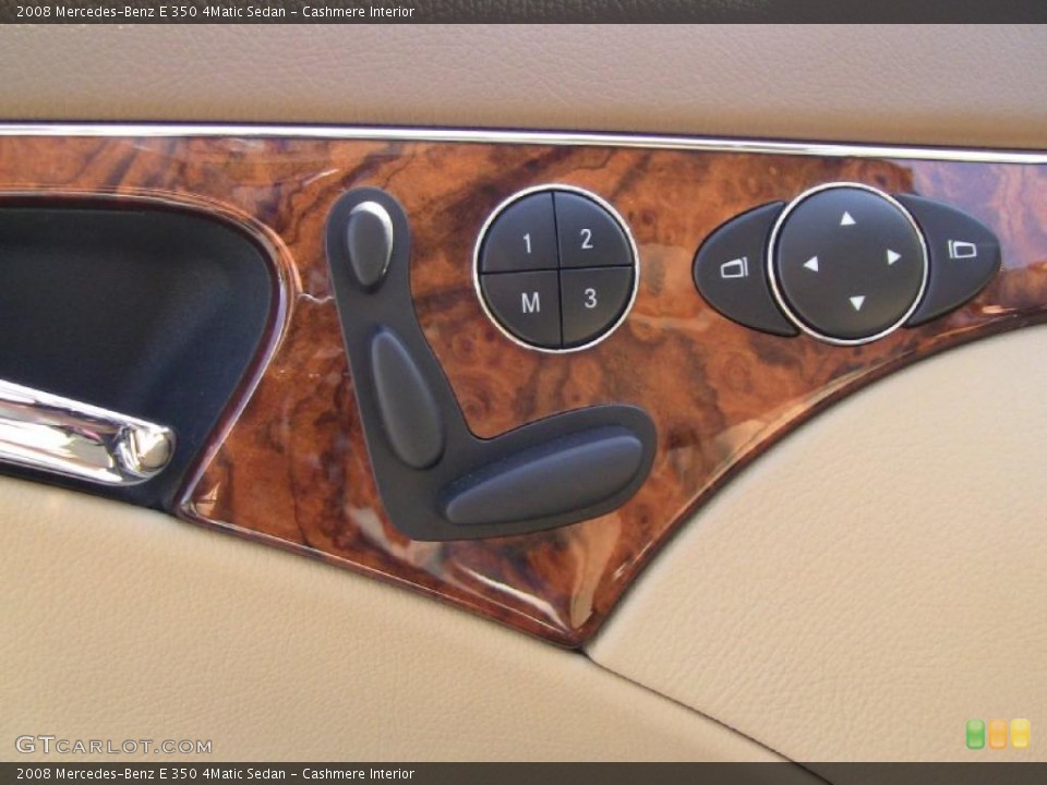 Cashmere Interior Controls for the 2008 Mercedes-Benz E 350 4Matic Sedan #48976112