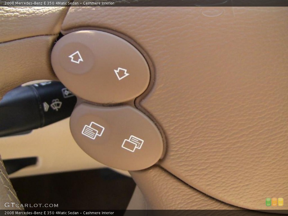 Cashmere Interior Controls for the 2008 Mercedes-Benz E 350 4Matic Sedan #48976229