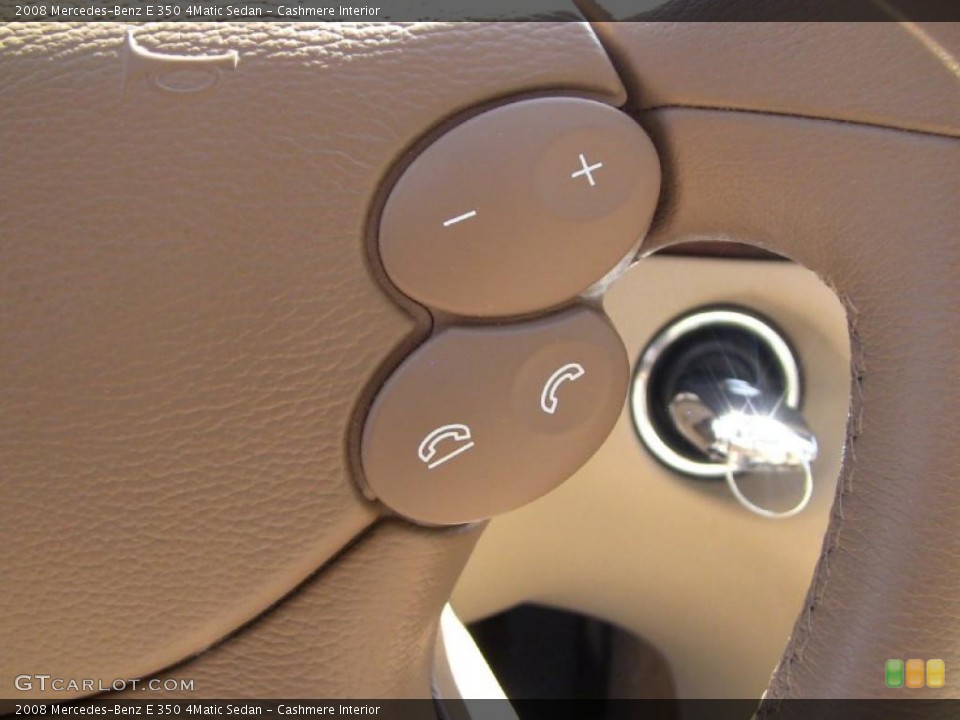 Cashmere Interior Controls for the 2008 Mercedes-Benz E 350 4Matic Sedan #48976241