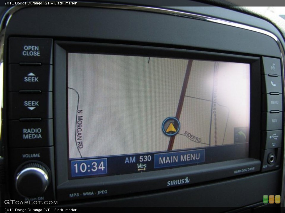Black Interior Navigation for the 2011 Dodge Durango R/T #48981953