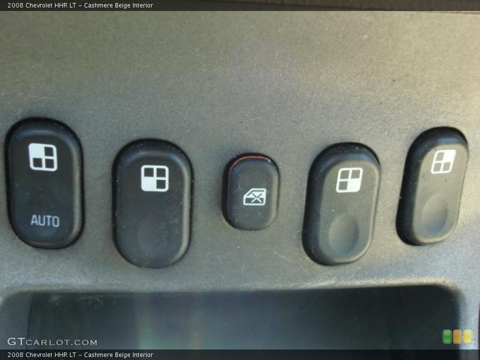 Cashmere Beige Interior Controls for the 2008 Chevrolet HHR LT #48982223