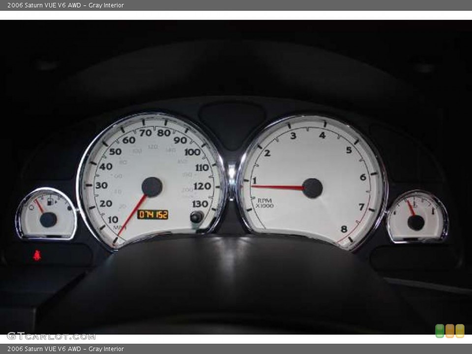 Gray Interior Gauges for the 2006 Saturn VUE V6 AWD #48984731