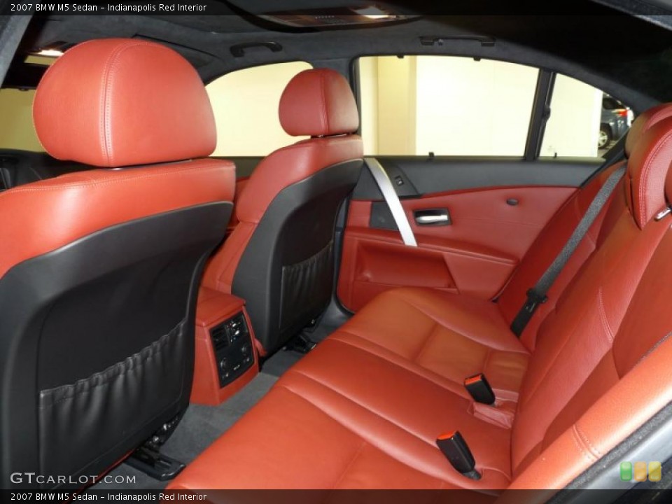 Indianapolis Red Interior Photo for the 2007 BMW M5 Sedan #48985190