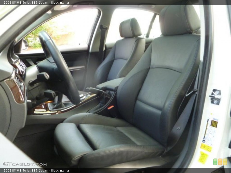 Black Interior Photo for the 2008 BMW 3 Series 335i Sedan #48988148