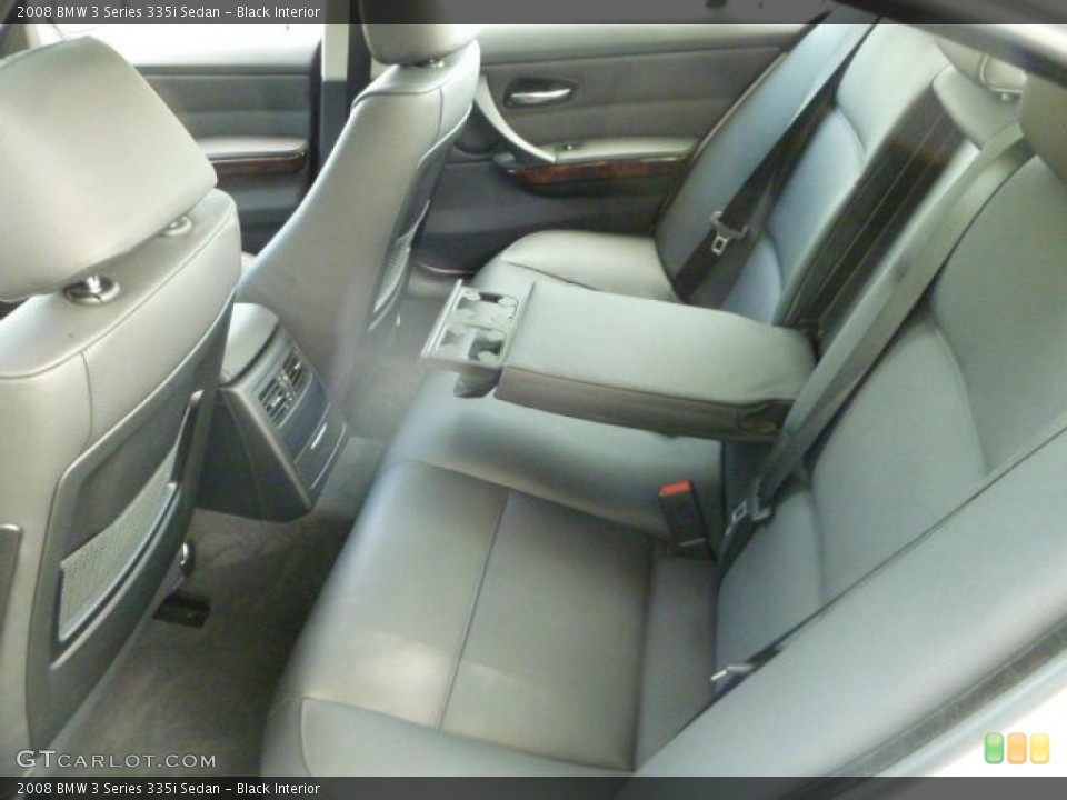 Black Interior Photo for the 2008 BMW 3 Series 335i Sedan #48988167