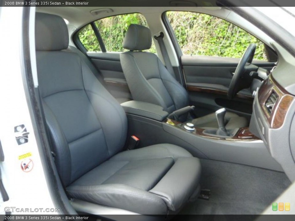 Black Interior Photo for the 2008 BMW 3 Series 335i Sedan #48988310