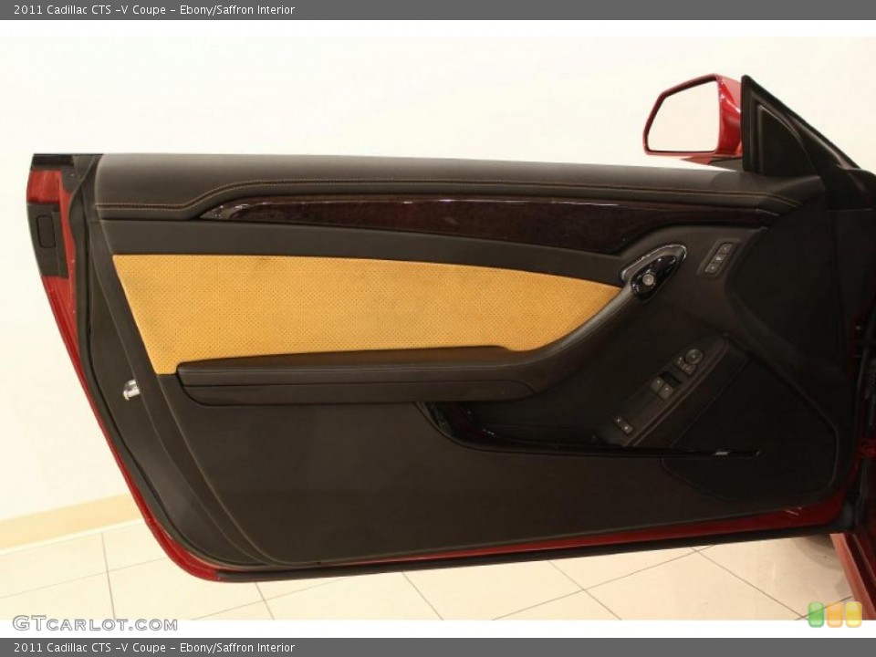 Ebony/Saffron Interior Door Panel for the 2011 Cadillac CTS -V Coupe #48988532