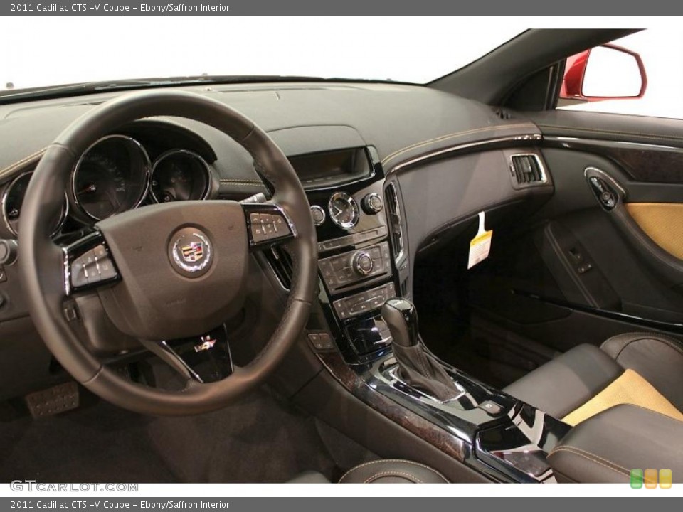 Ebony/Saffron Interior Dashboard for the 2011 Cadillac CTS -V Coupe #48988619