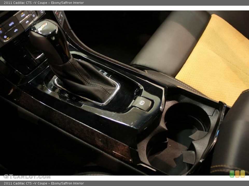 Ebony/Saffron Interior Transmission for the 2011 Cadillac CTS -V Coupe #48988802