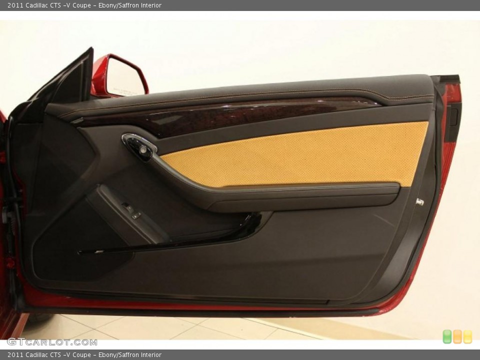 Ebony/Saffron Interior Door Panel for the 2011 Cadillac CTS -V Coupe #48988823
