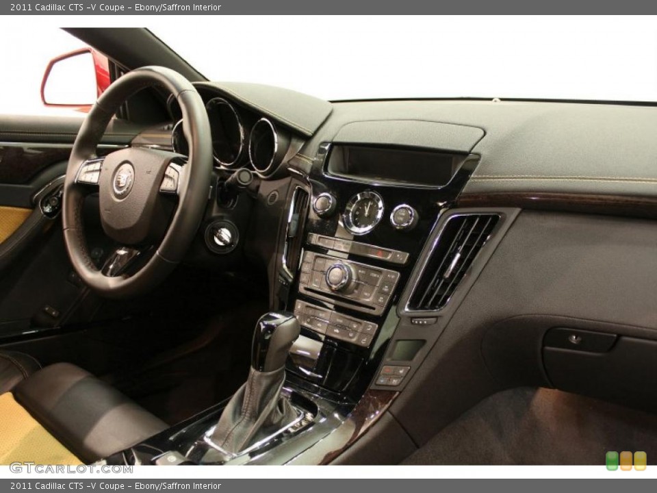 Ebony/Saffron Interior Dashboard for the 2011 Cadillac CTS -V Coupe #48988835