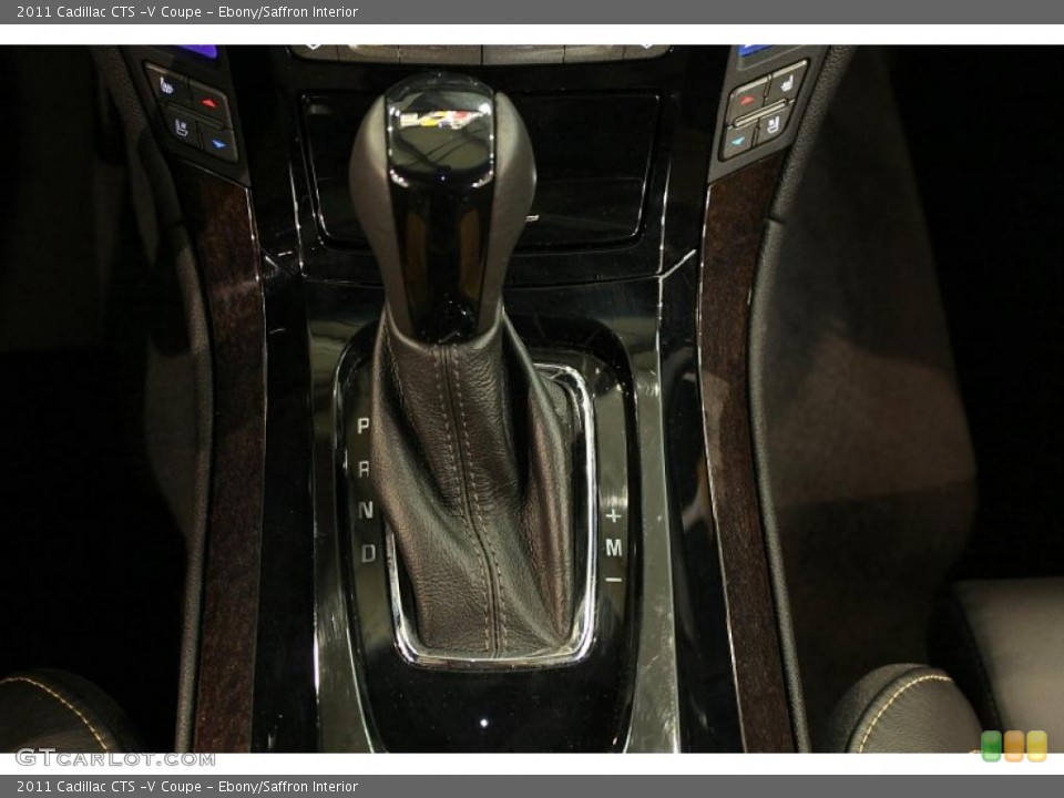 Ebony/Saffron Interior Transmission for the 2011 Cadillac CTS -V Coupe #48988934