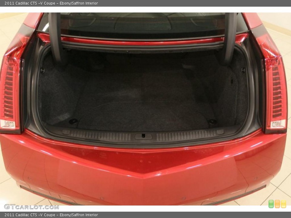 Ebony/Saffron Interior Trunk for the 2011 Cadillac CTS -V Coupe #48988946