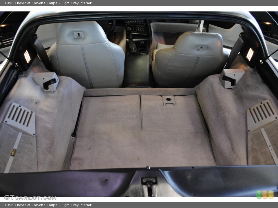 Light Gray Interior Trunk for the 1996 Chevrolet Corvette Coupe #48989741