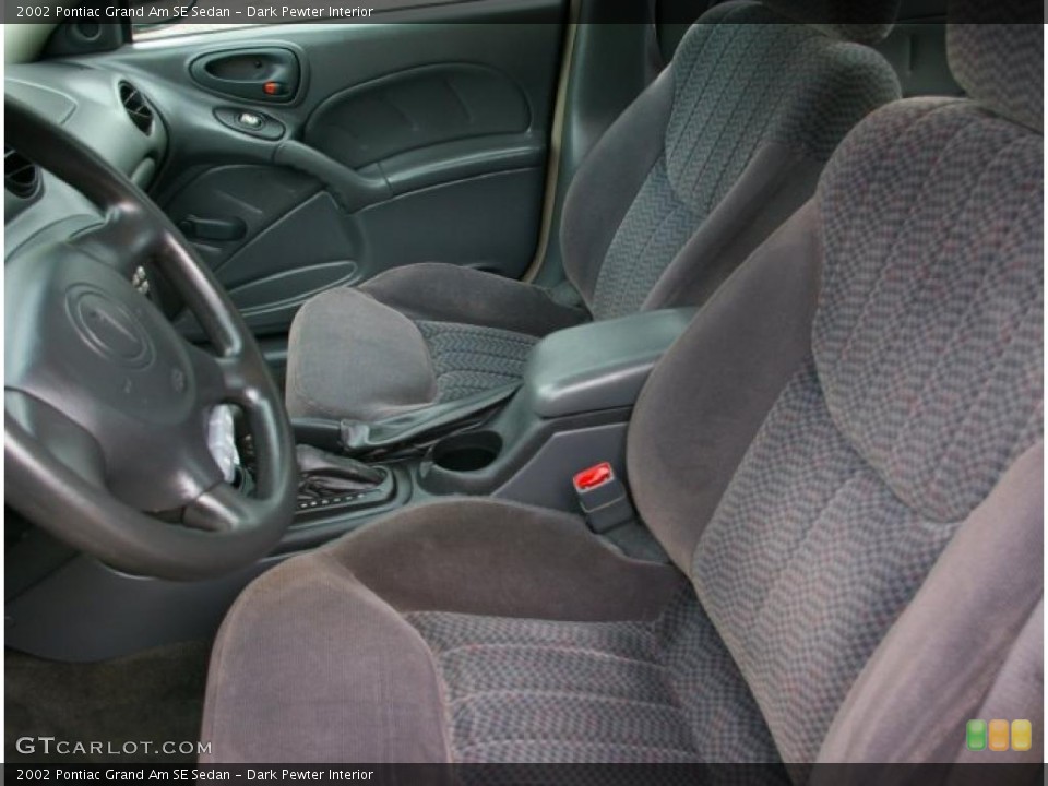 Dark Pewter Interior Photo for the 2002 Pontiac Grand Am SE Sedan #48989909