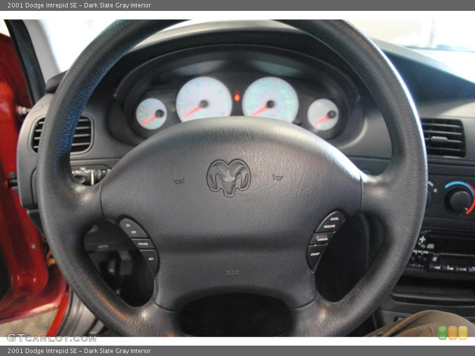 Dark Slate Gray Interior Steering Wheel for the 2001 Dodge Intrepid SE #48990206