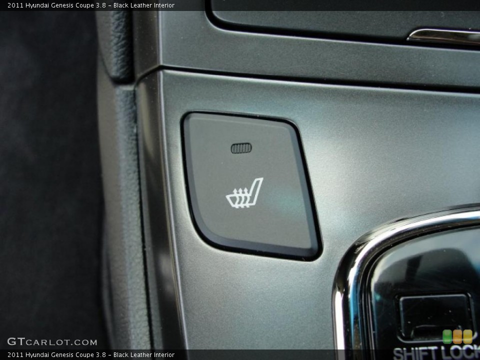 Black Leather Interior Controls for the 2011 Hyundai Genesis Coupe 3.8 #49002230