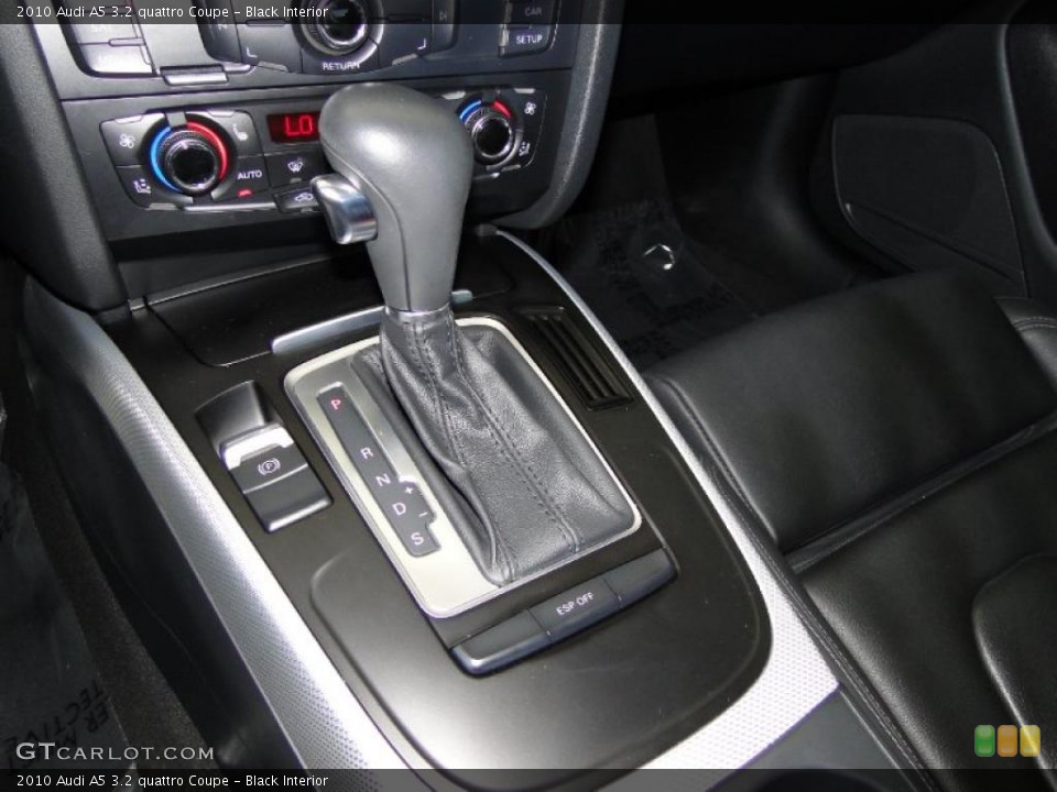 Black Interior Transmission for the 2010 Audi A5 3.2 quattro Coupe #49005563