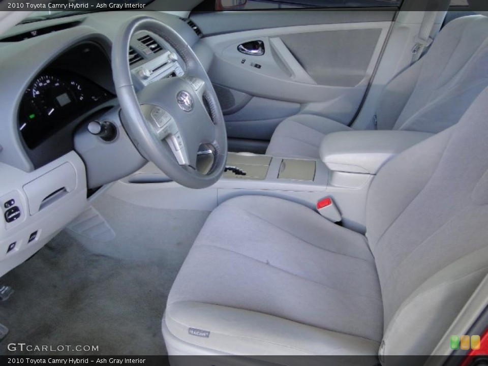 Ash Gray Interior Photo for the 2010 Toyota Camry Hybrid #49006556