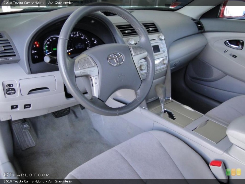 Ash Gray Interior Photo for the 2010 Toyota Camry Hybrid #49006571