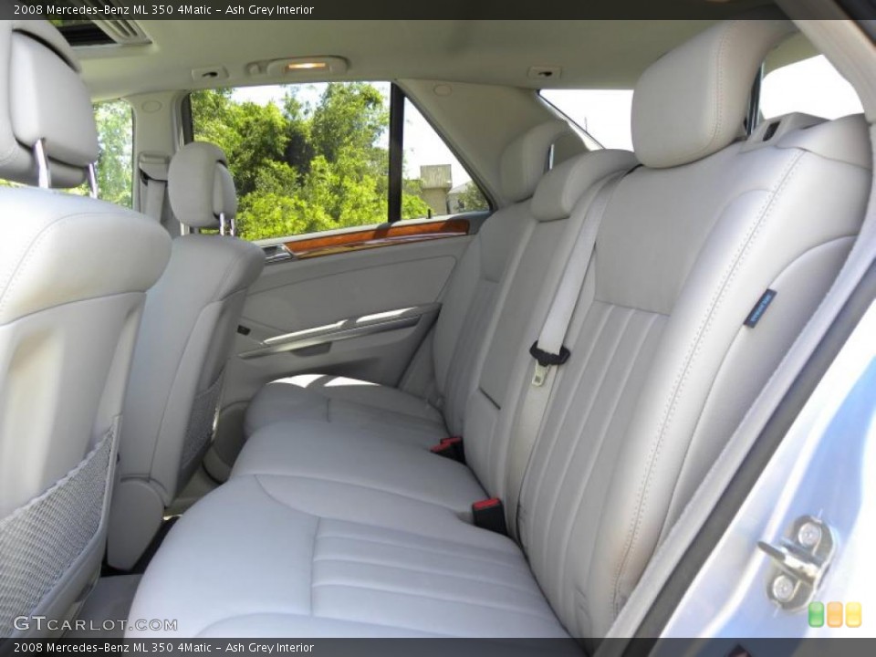 Ash Grey Interior Photo for the 2008 Mercedes-Benz ML 350 4Matic #49007693