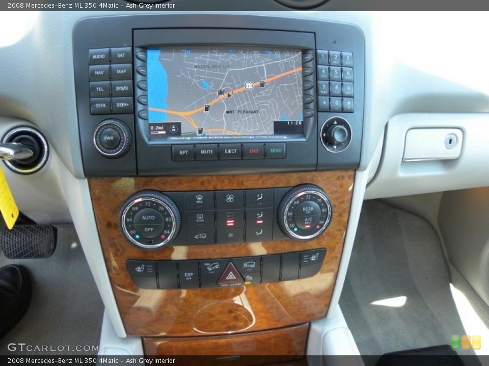 Ash Grey Interior Controls for the 2008 Mercedes-Benz ML 350 4Matic #49007951